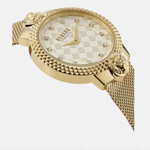 Versus Versace Womens Yellow Gold 38mm Watch - Picture 3 of 4